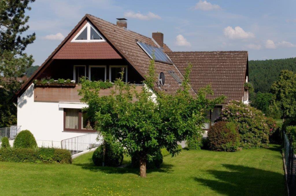 Ferienwohnung Haemelschenburg Emmerthal Buitenkant foto